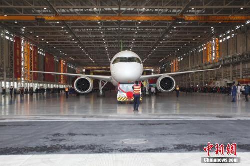 資料圖：國產(chǎn)大飛機(jī)C919。張亨偉 攝